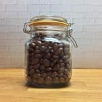 chocolate coated raisins