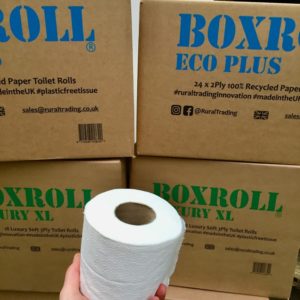 recycled toilet roll