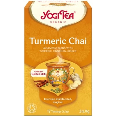 yogi tea turmeric chai