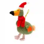 knitted dodo christmas decoration