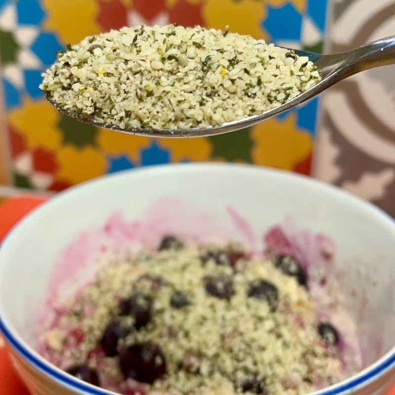hemp seed porridge